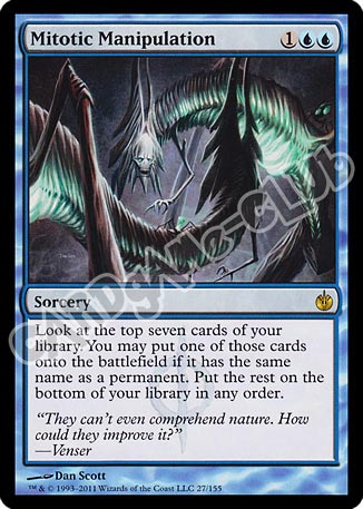 027 / 155 Mitotic Manipulation rara (EN) -NEAR MINT-