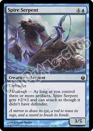 032 / 155 Spire Serpent comune (EN) -NEAR MINT-