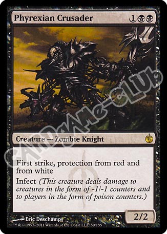 050 / 155 Phyrexian Crusader rara (EN) -NEAR MINT-