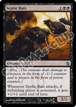 055 / 155 Septic Rats non comune (EN) -NEAR MINT-