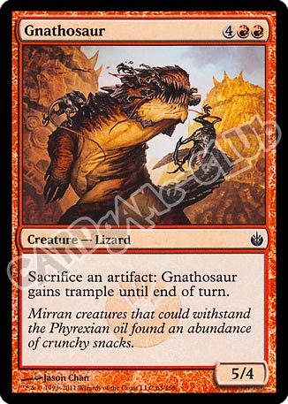 063 / 155 Gnathosaur comune (EN) -NEAR MINT-