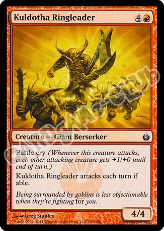 070 / 155 Kudotha Ringleader comune (EN) -NEAR MINT-