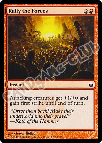 073 / 155 Rally the Forces comune (EN) -NEAR MINT-