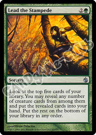 082 / 155 Lead the Stampede non comune (EN) -NEAR MINT-