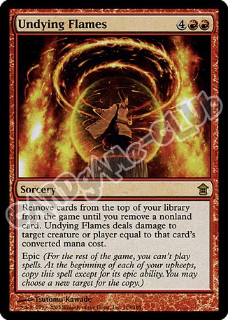 119 / 165 Undying Flames rara (EN) -NEAR MINT-