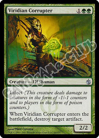 094 / 155 Viridian Corrupter non comune (EN) -NEAR MINT-