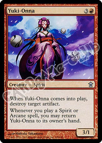 120 / 165 Yuki-Onna non comune (EN) -NEAR MINT-