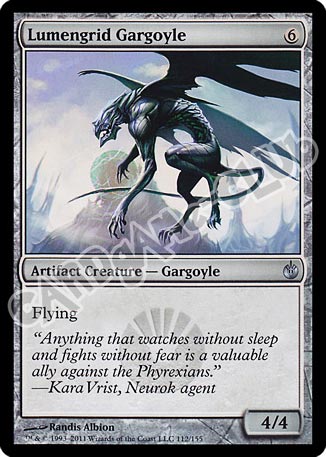112 / 155 Lumengrid Gargoyle non comune (EN) -NEAR MINT-