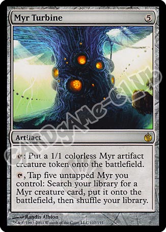 117 / 155 Myr Turbine rara (EN) -NEAR MINT-