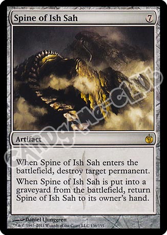 136 / 155 Spine of Ish Sah rara (EN) -NEAR MINT-