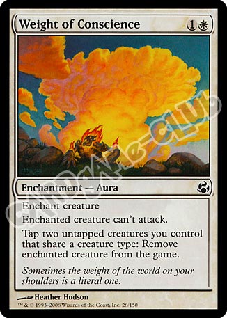 028 / 150 Weight of Conscience comune (EN) -NEAR MINT-