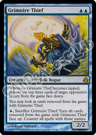 035 / 150 Grimoire Thief rara (EN) -NEAR MINT-