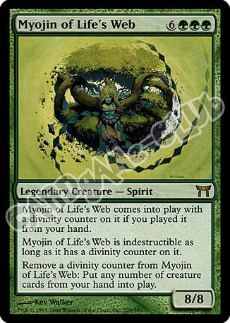 229 /306 Myojin of Life's Web rara (EN) -NEAR MINT-