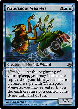 056 / 150 Waterspout Weavers non comune (EN) -NEAR MINT-