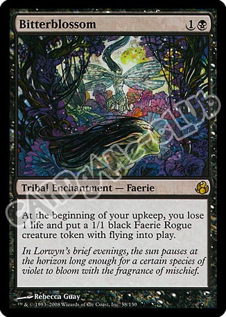 058 / 150 Bitterblossom rara (EN) -NEAR MINT-