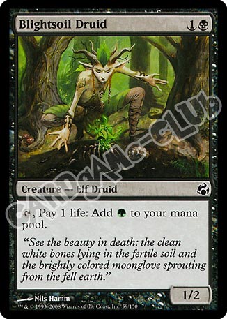 059 / 150 Blightsoil Druid comune (EN) -NEAR MINT-