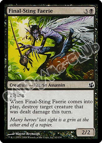 063 / 150 Final-Sting Faerie comune (EN) -NEAR MINT-