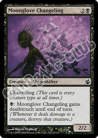067 / 150 Moonglove Changeling comune (EN) -NEAR MINT-