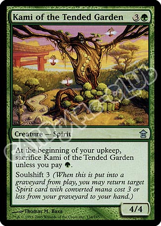 134 / 165 Kami of the Tended Garden non comune (EN) -NEAR MINT-