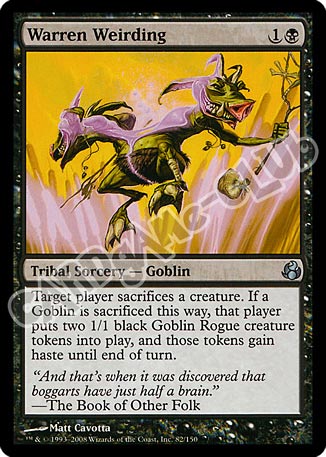 082 / 150 Warren Weirding non comune (EN) -NEAR MINT-
