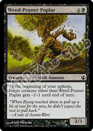 083 / 150 Weed-Pruner Poplar comune (EN) -NEAR MINT-