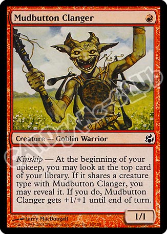 095 / 150 Mudbutton Clanger comune (EN) -NEAR MINT-