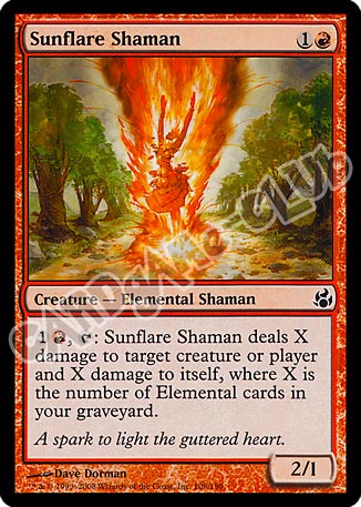 108 / 150 Sunflare Shaman comune (EN) -NEAR MINT-