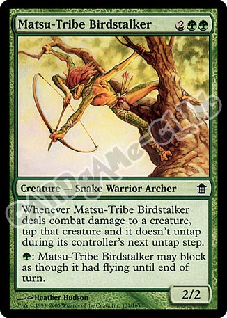 137 / 165 Matsu-Tribe Birdstalker comune (EN) -NEAR MINT-