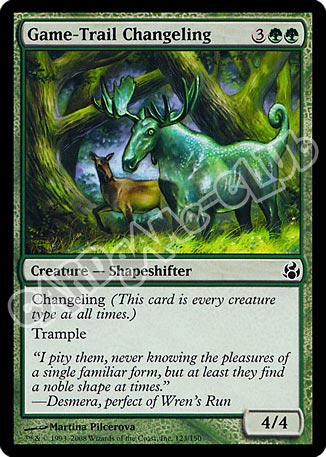 123 / 150 Game-Trail Changeling comune (EN) -NEAR MINT-