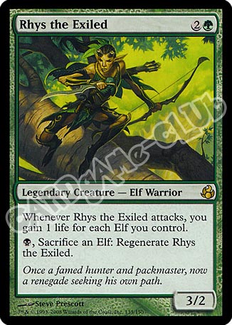 135 / 150 Rhys the Exiled rara (EN) -NEAR MINT-