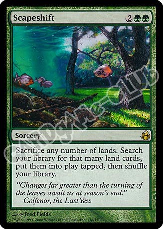 136 / 150 Scapeshift rara (EN) -NEAR MINT-