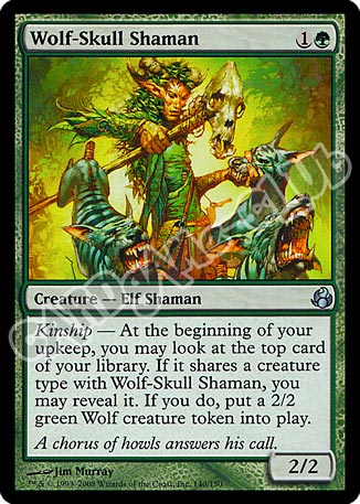 140 / 150 Wolf-Skull Shaman non comune (EN) -NEAR MINT-