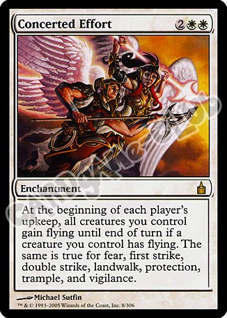 008 / 306 Concerted Effort rara (EN) -NEAR MINT-