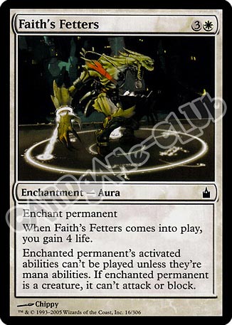 016 / 306 Faith's Fetters comune (EN) -NEAR MINT-