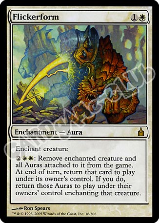 018 / 306 Flickerform rara (EN) -NEAR MINT-