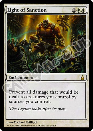 024 / 306 Light of Sanction rara (EN) -NEAR MINT-