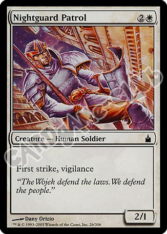 026 / 306 Nightguard Patrol comune (EN) -NEAR MINT-