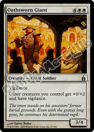 027 / 306 Oathsworn Giant non comune (EN) -NEAR MINT-