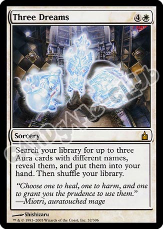 032 / 306 Three Dreams rara (EN) -NEAR MINT-