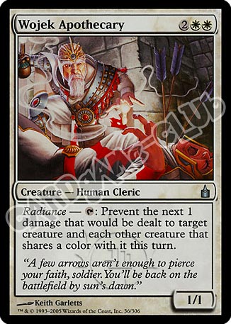 036 / 306 Wojek Apothecary non comune (EN) -NEAR MINT-