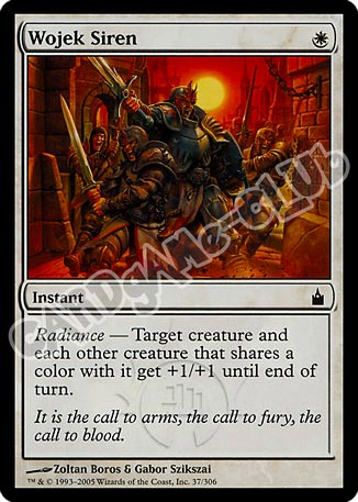037 / 306 Wojek Siren comune (EN) -NEAR MINT-