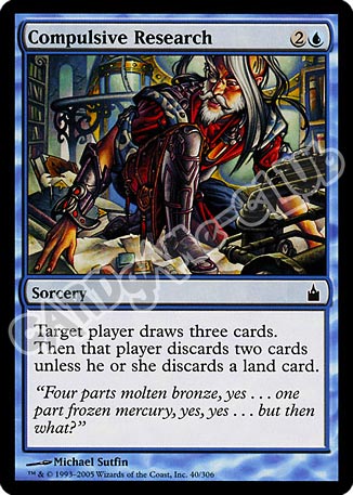 040 / 306 Compulsive Research comune (EN) -NEAR MINT-