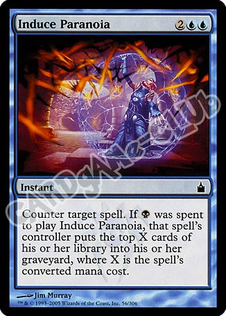 056 / 306 Induce Paranoia comune (EN) -NEAR MINT-