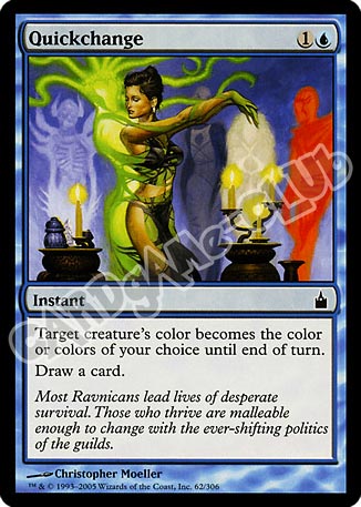 062 / 306 Quickchange comune (EN) -NEAR MINT-