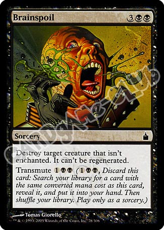 078 / 306 Brainspoil comune (EN) -NEAR MINT-