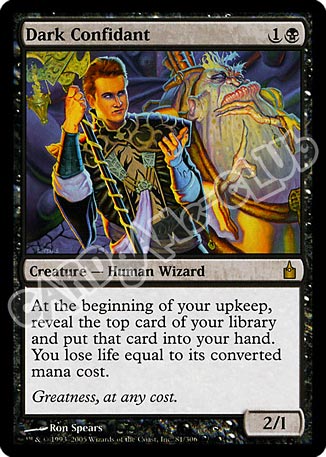 081 / 306 Dark Confidant rara (EN) -NEAR MINT-