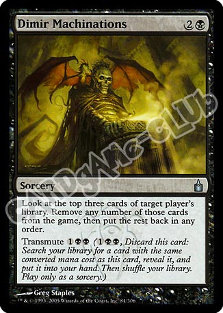 084 / 306 Dimir Machinations non comune (EN) -NEAR MINT-