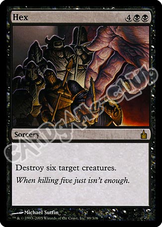 089 / 306 Hex rara (EN) -NEAR MINT-