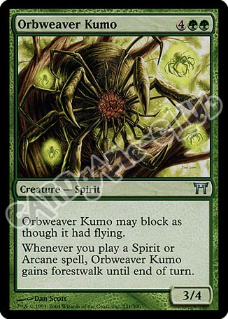 231 /306 Orbweaver Kumo non comune (EN) -NEAR MINT-