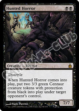 090 / 306 Hunted Horror rara (EN) -NEAR MINT-